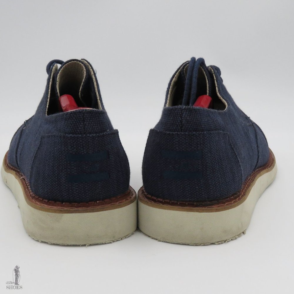 Toms Brogue Twill Oxford Classic Men's Size 11 - Picture 4 of 14